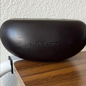 Michael Kors Dark Brown Eyewear Case